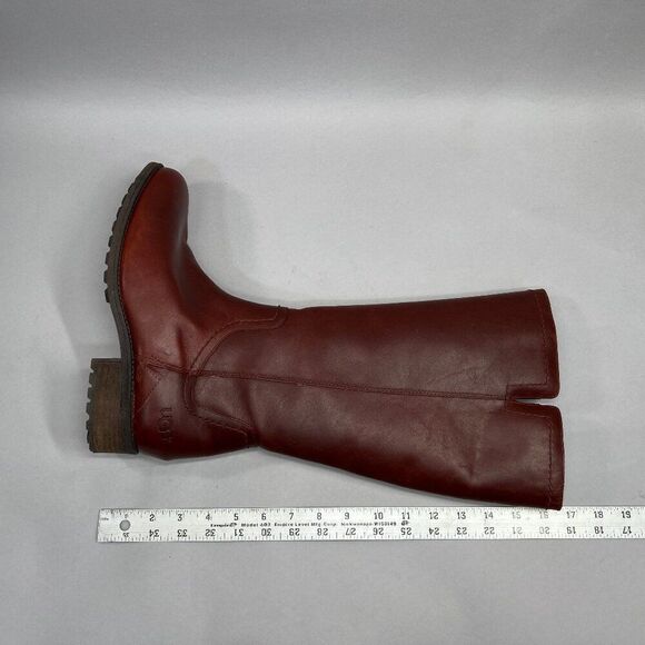 UGG Dahlen Stout Boots Women's Size 10 Tall Leather Fully Insulated Riding Boots - Picture 14 of 16